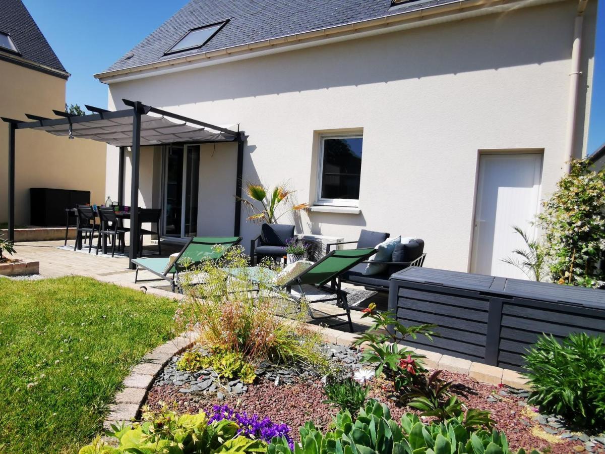 Maison Familiale 6 Personnes Miniac-Morvan Bagian luar foto