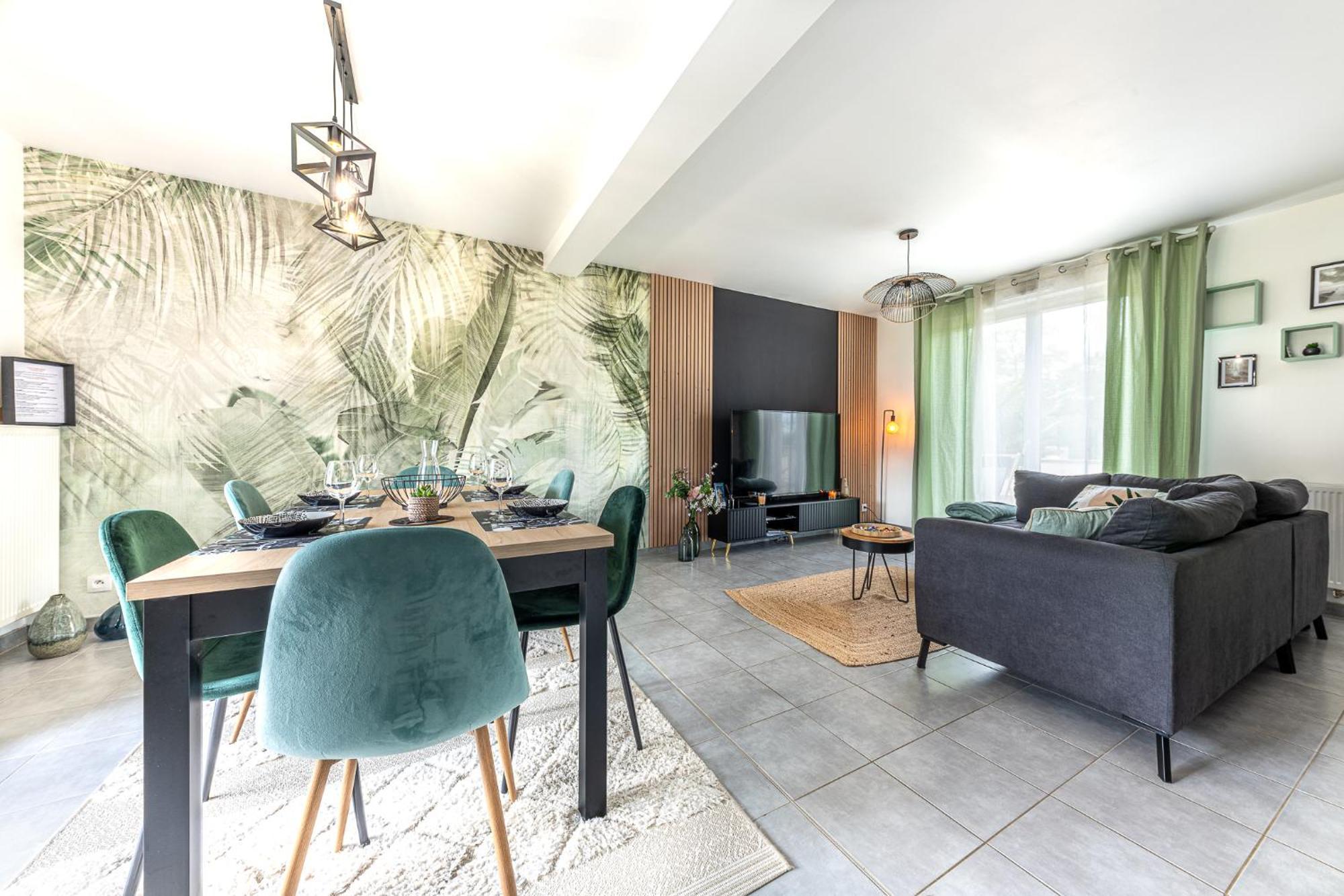 Maison Familiale 6 Personnes Miniac-Morvan Bagian luar foto